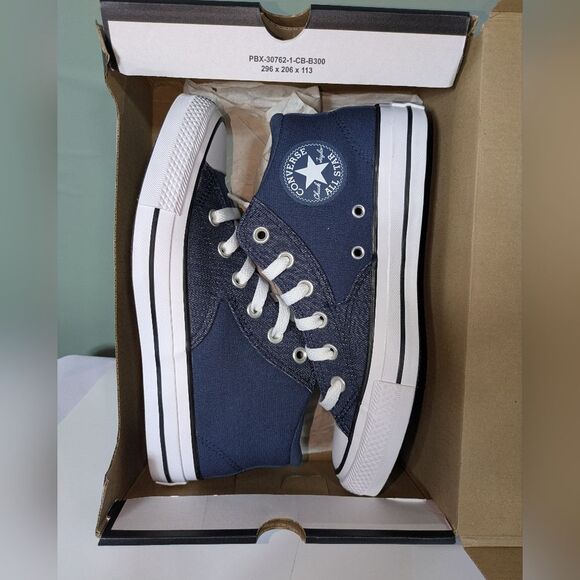 Converse Chuck Taylor All Star Malden Street Mid SZ 5.5 M, 7.5 W Navy Obsidian - Picture 9 of 11